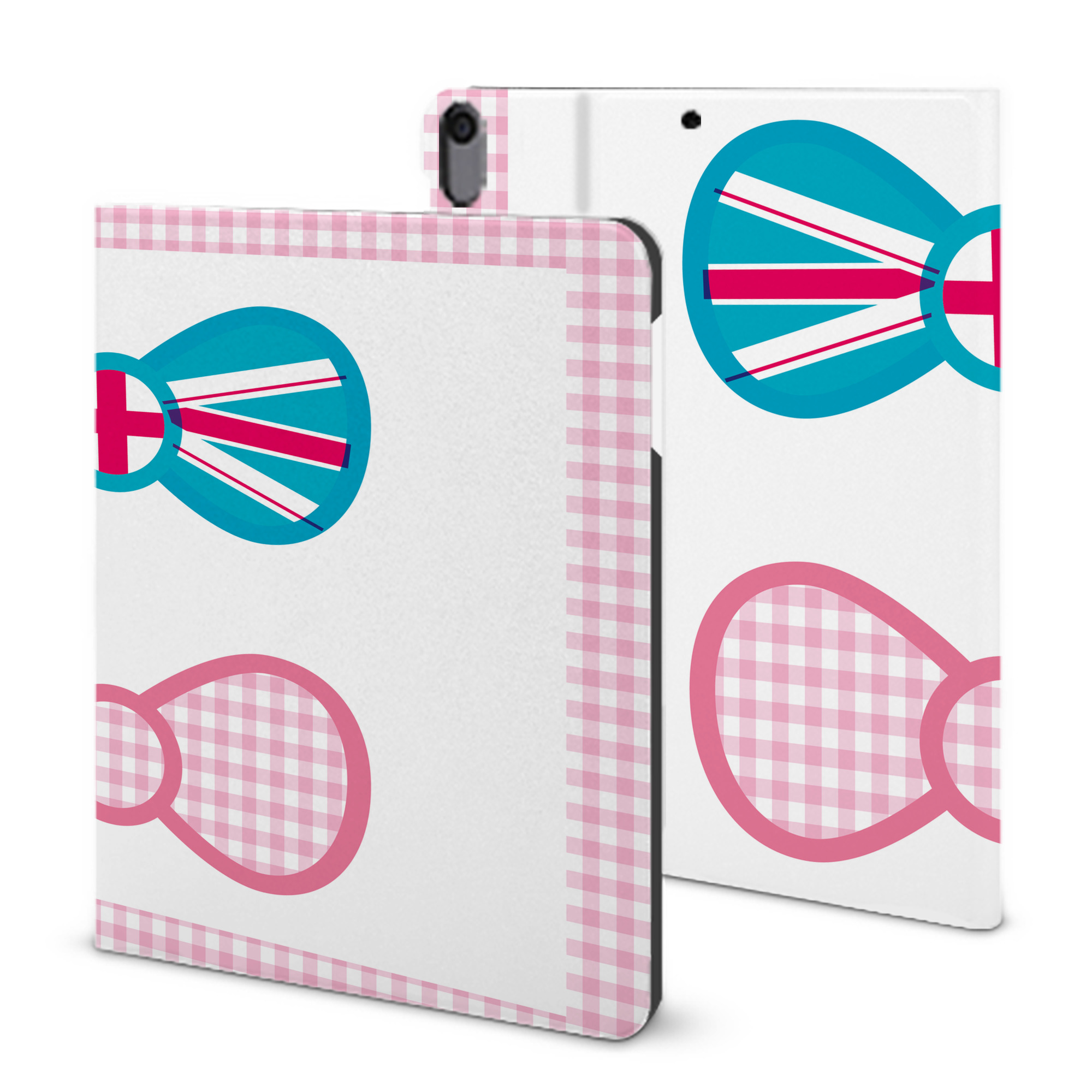 （画像用） Hello Kitty ハローキティ IPad ケース ブック型 PUレザー TPU 耐衝撃 軽量 薄型 ペン収納なし 全面保護 IPad 各モデル対応